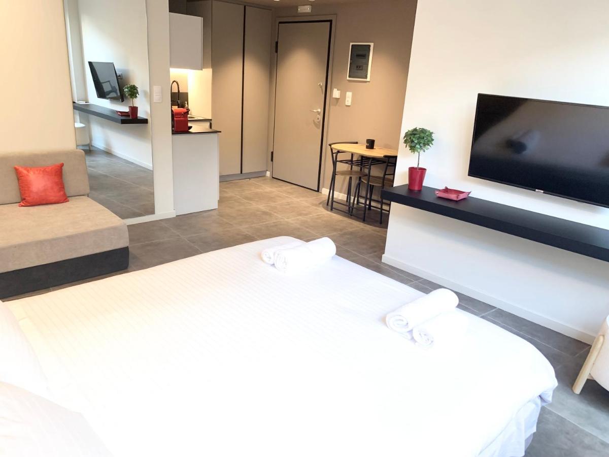 M17 Studios & Suites In The Heart Of Athene Buitenkant foto